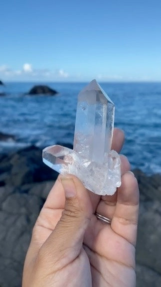 Clear Quartz Cluster with Multiple Points