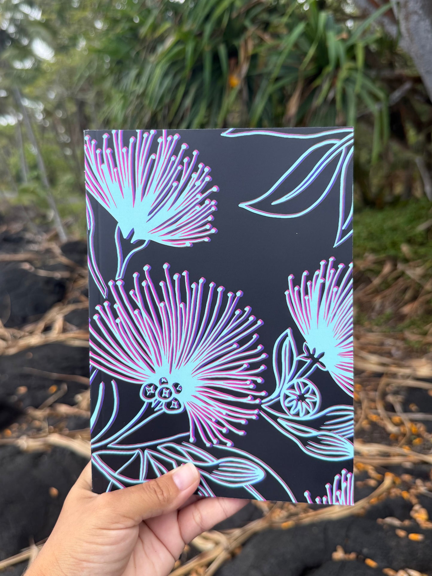 Compact Hawaiian Moon Planner for everyday use, throw in a bag and go!