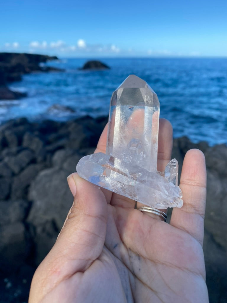 Clear Quartz Cluster with Multiple Points