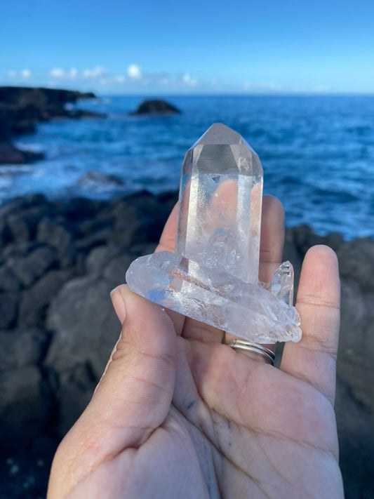 Clear Quartz Cluster with Multiple Points