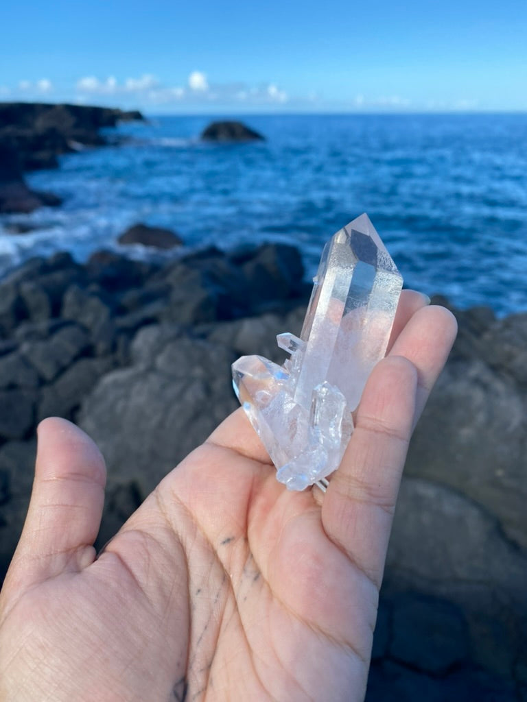 Clear Quartz Cluster with Multiple Points