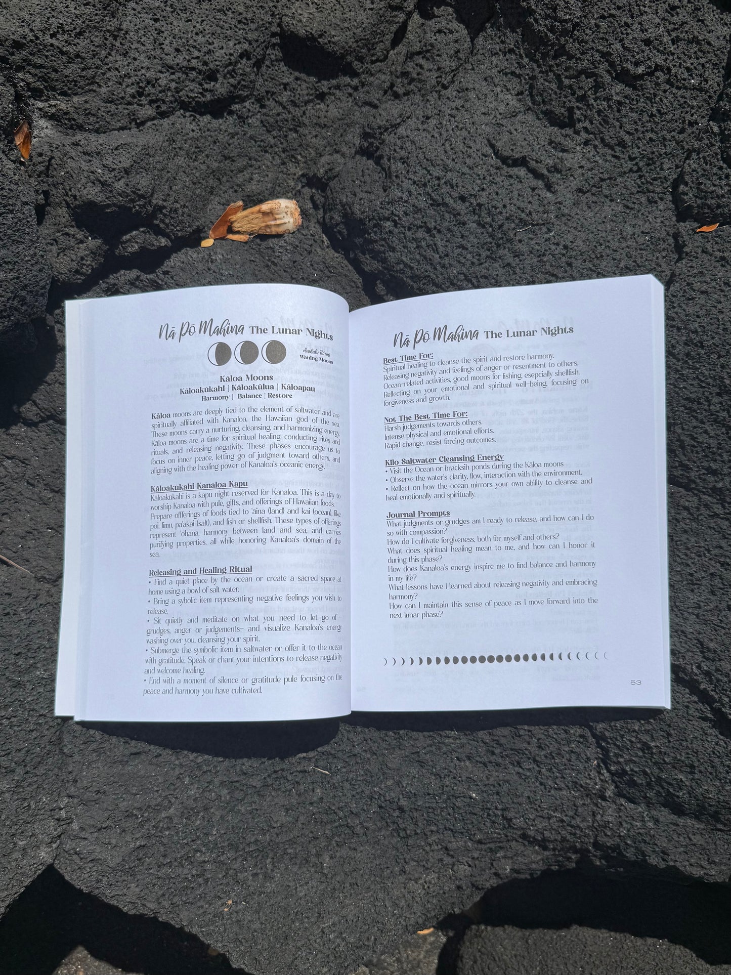 2026 - 2027 Guided by Mahina Journal - Lunar Alignment Journal