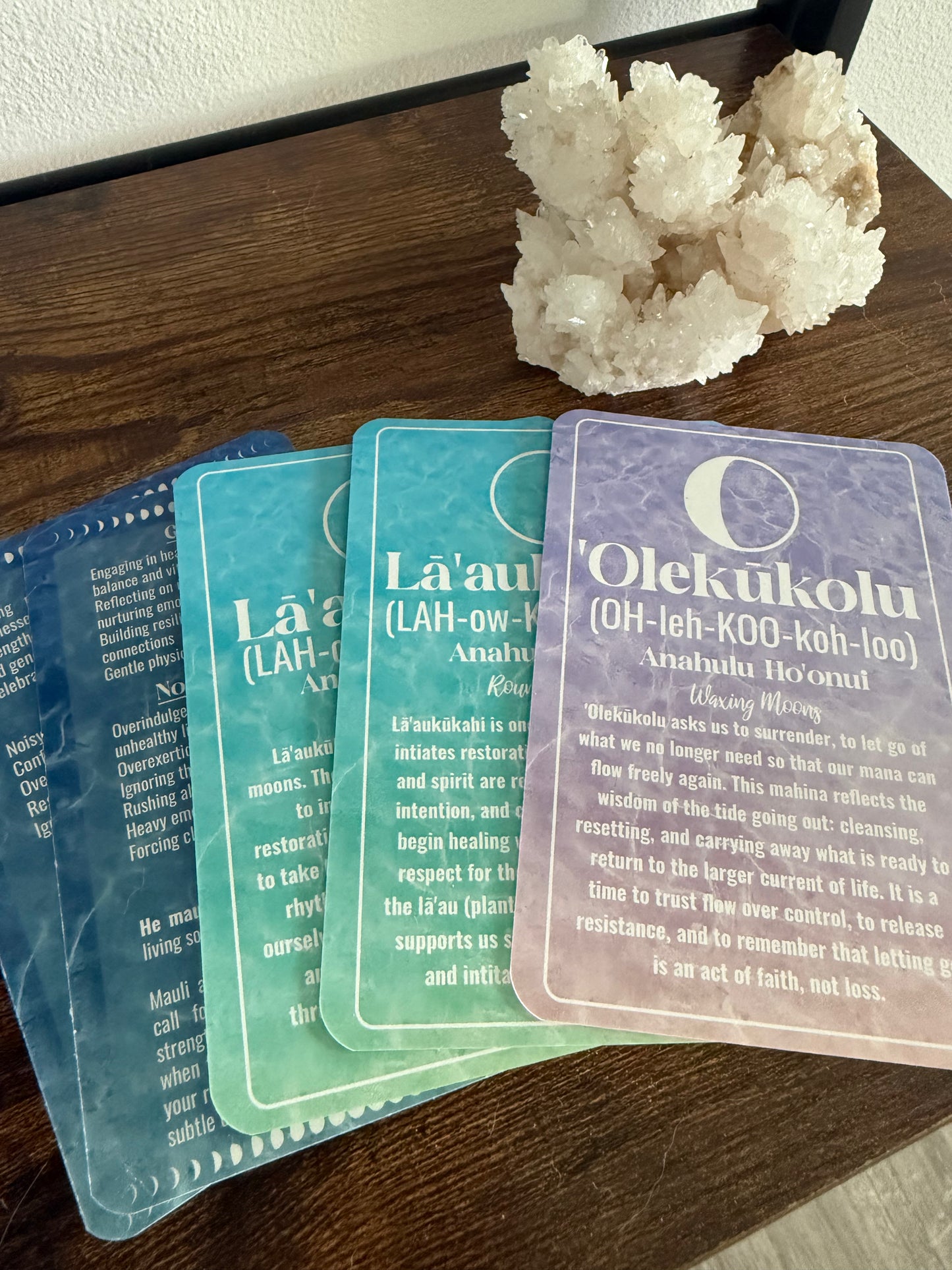 **NEW** 30 Moons - Mahina Card Deck
