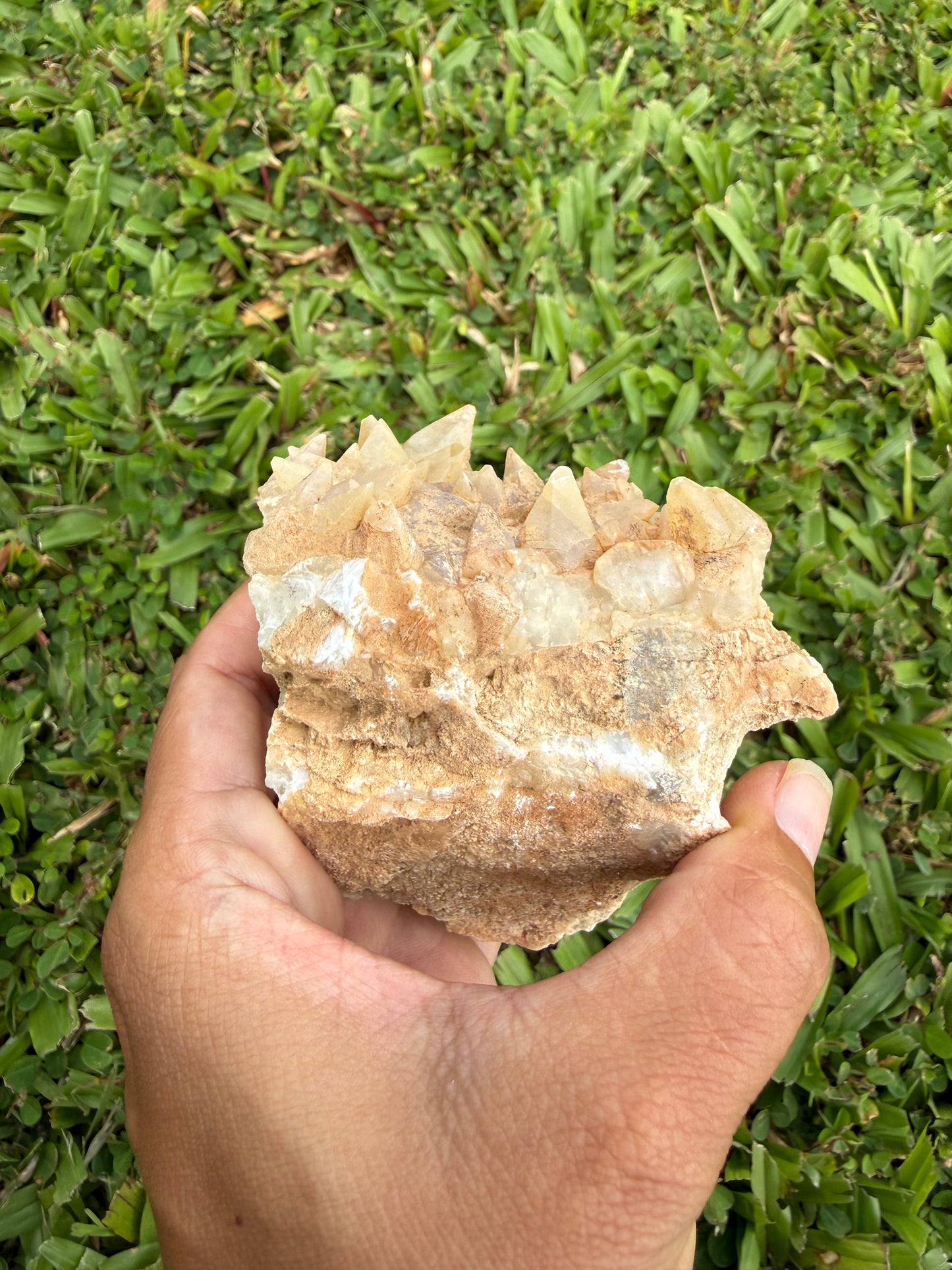 Gallatin River Dog Tooth Calcite Cluster